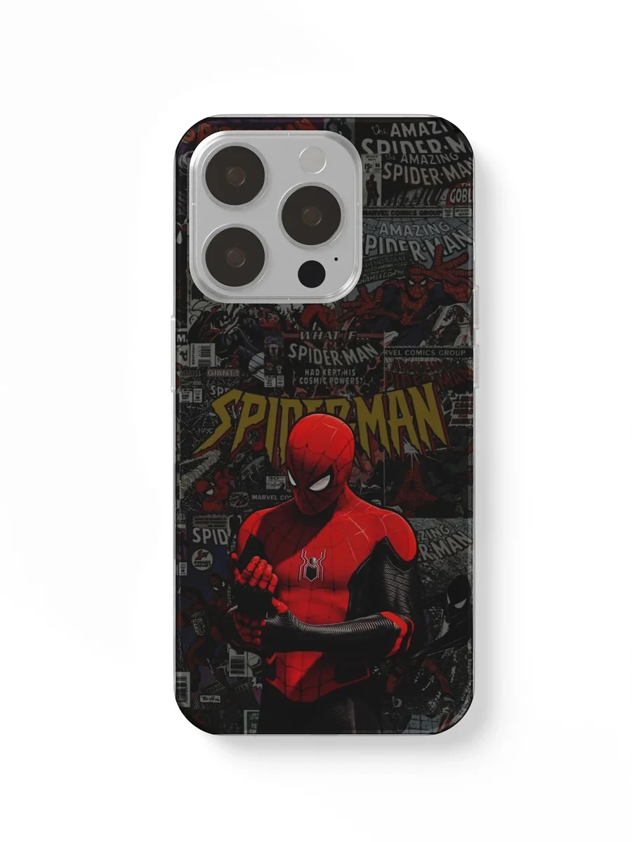 Spider-Man Comic Dark phone case