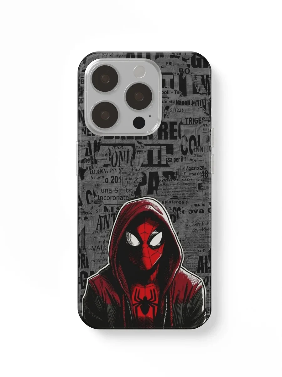 Spider-Man Hoodie Comic phone case