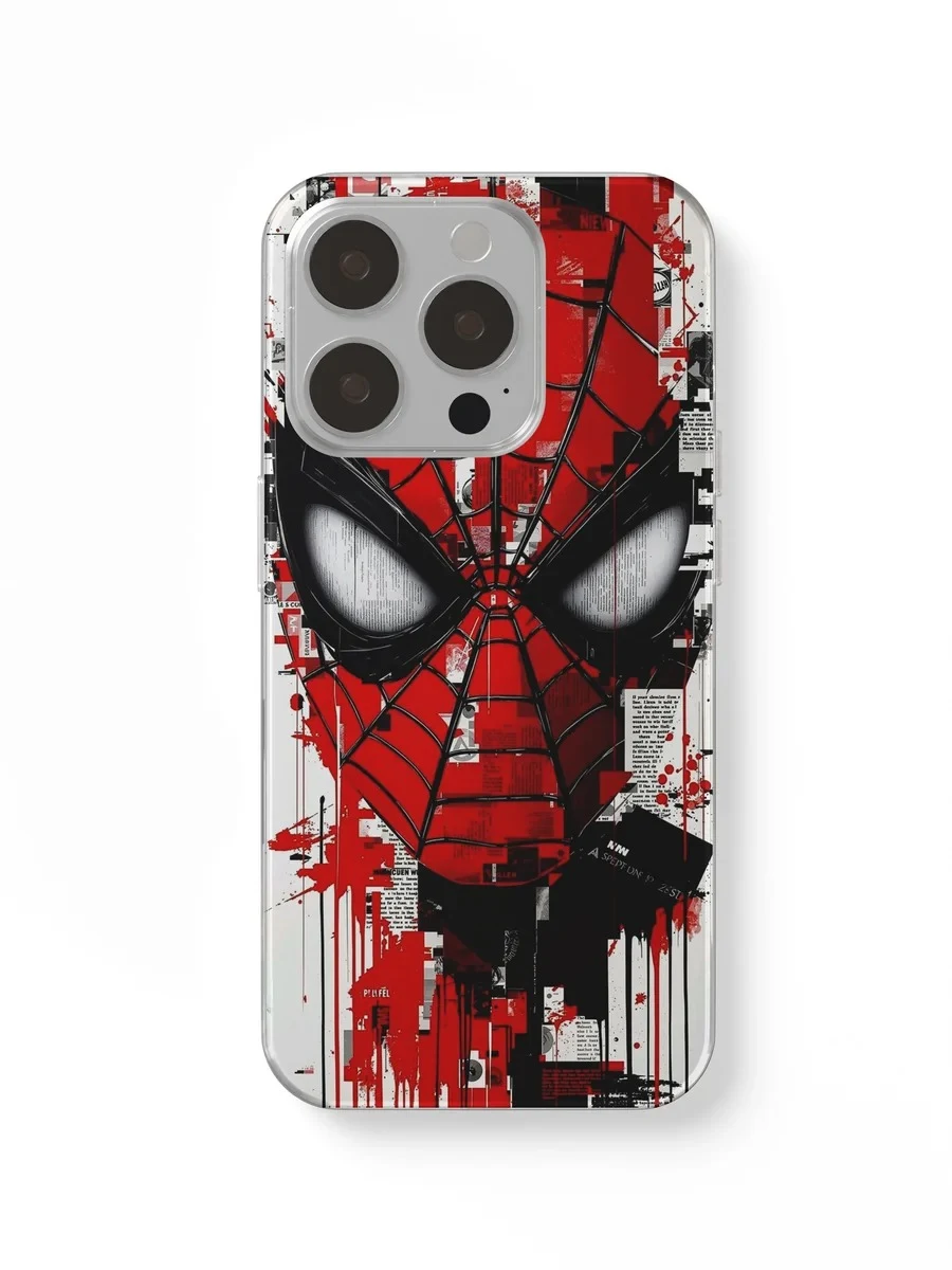 Spider-Man Mask Paint phone case