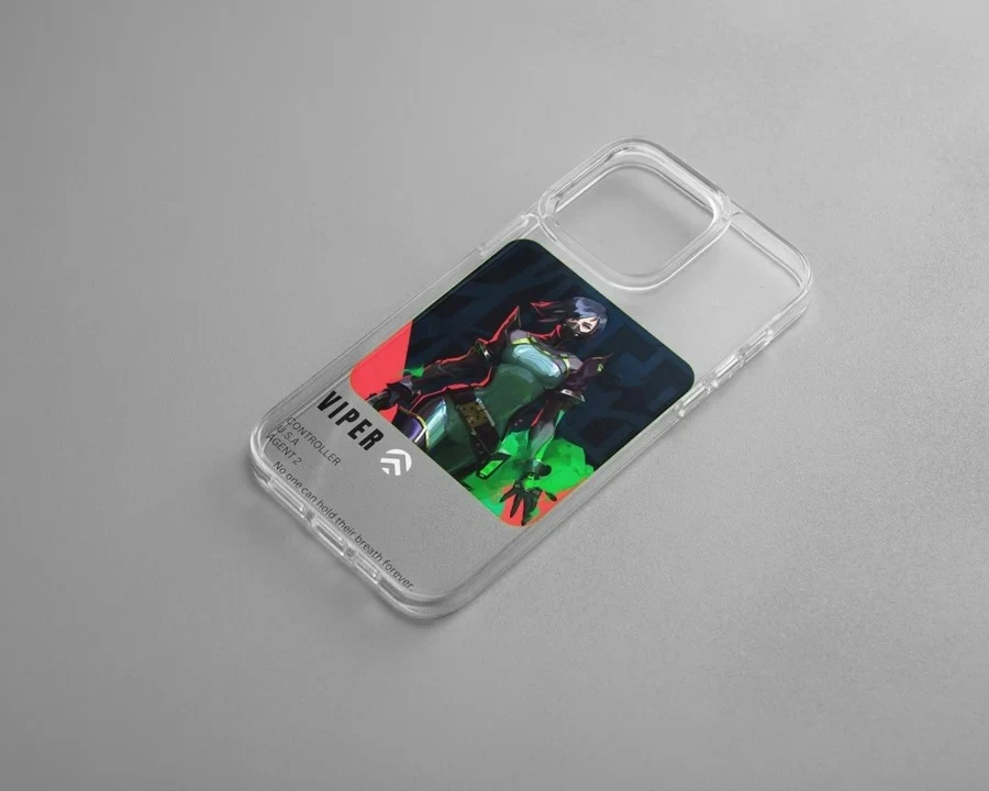 Soldier Poster Clear phone case