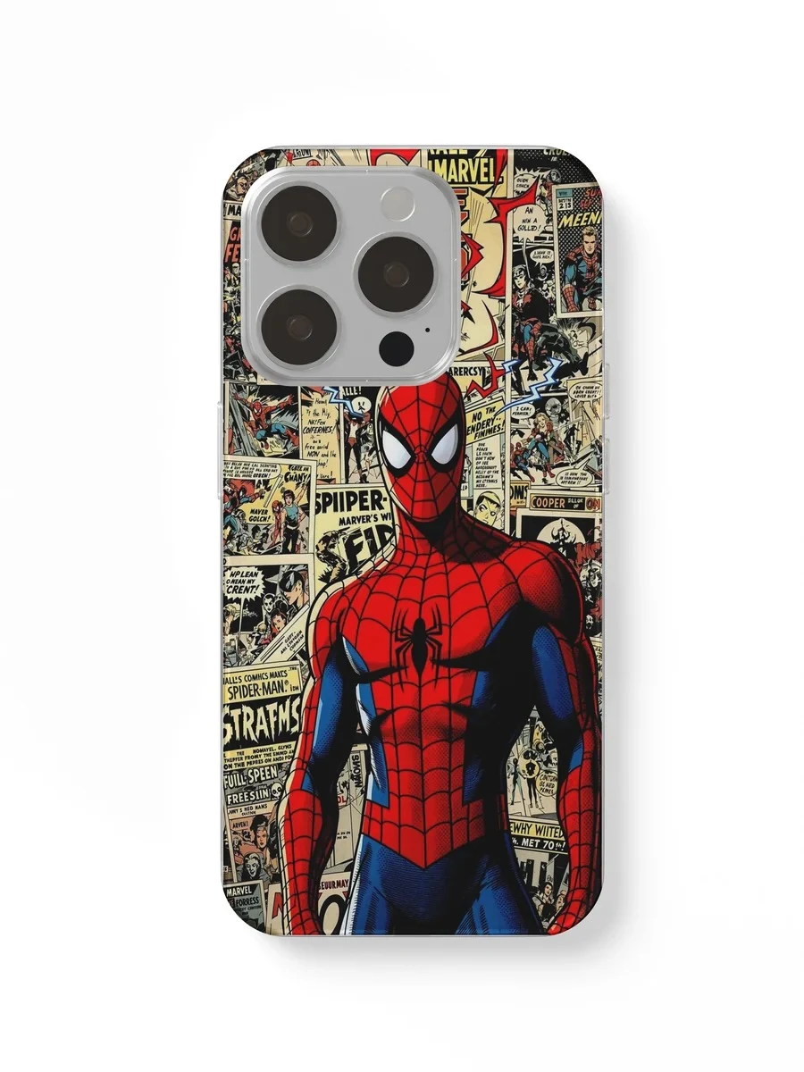 Spider-Man Comic Wall phone case
