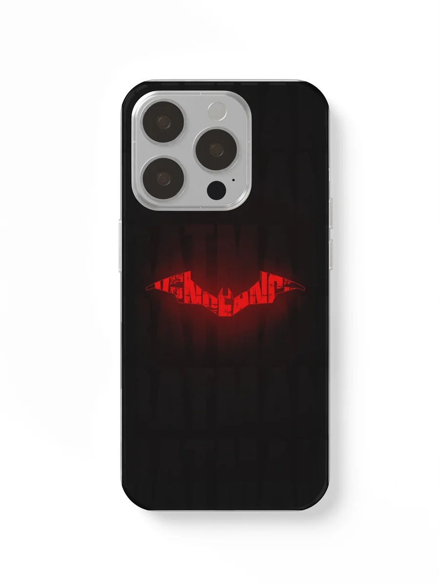 The Batman Red Logo phone case