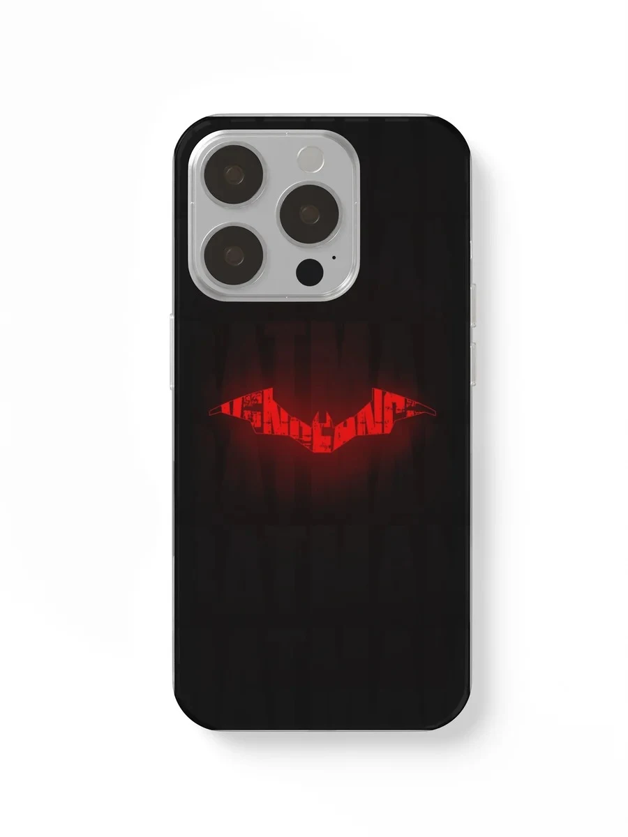 The Batman Red Logo phone case
