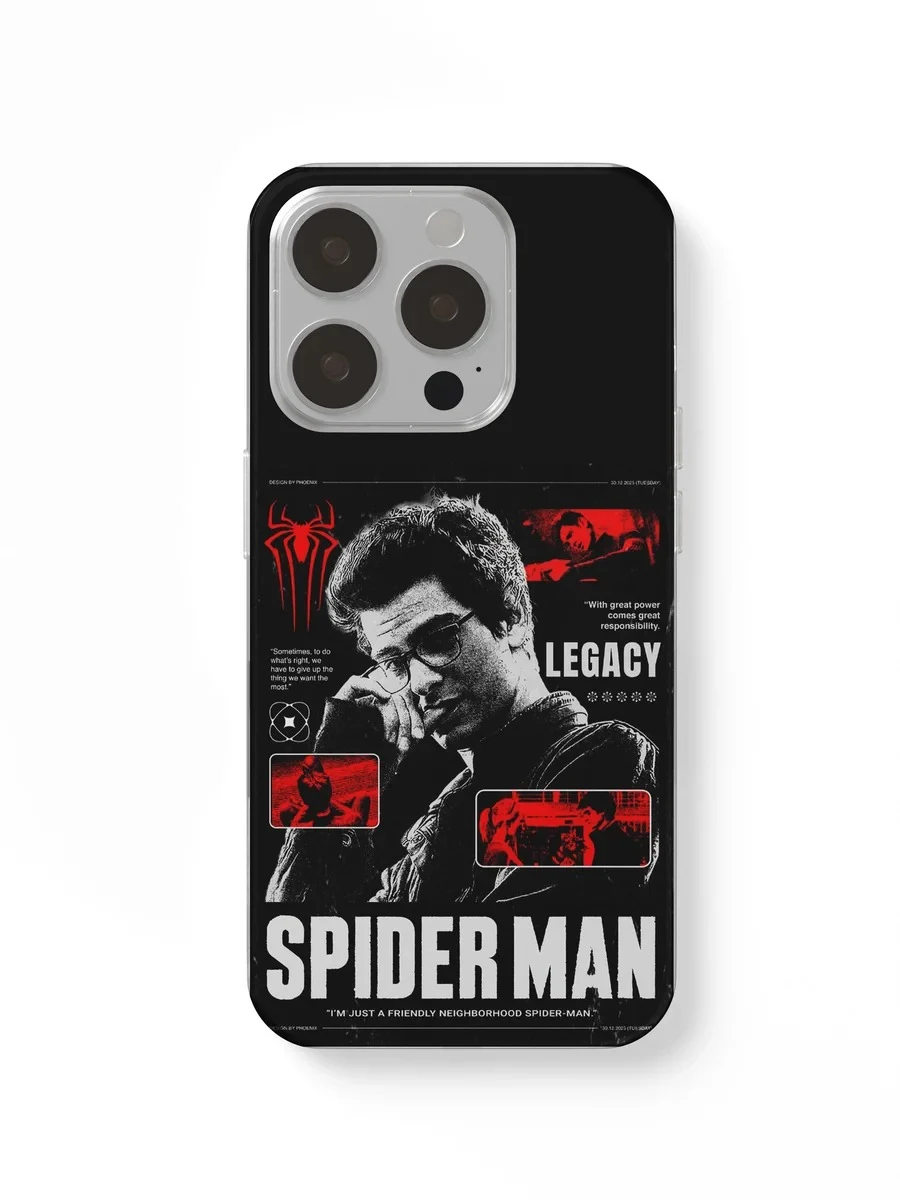 Spider-Man Legacy Poster phone case