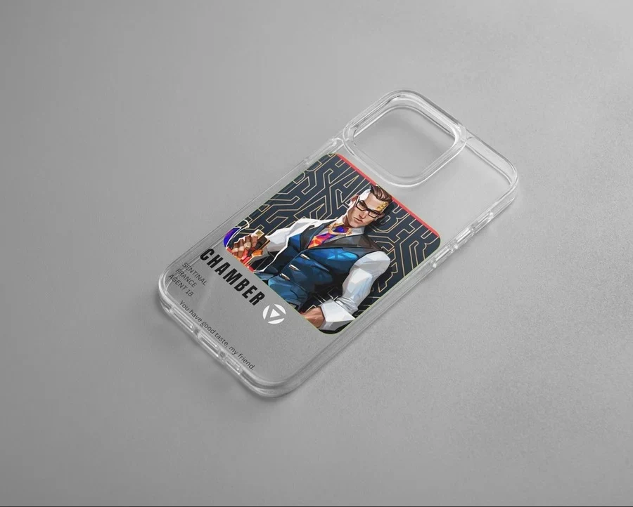 Valorant Agent Clear phone case