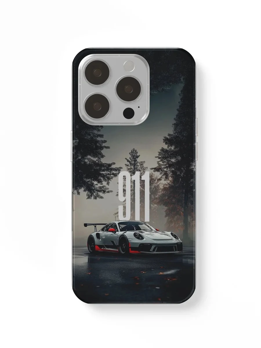 Porsche 911 Forest Race phone case