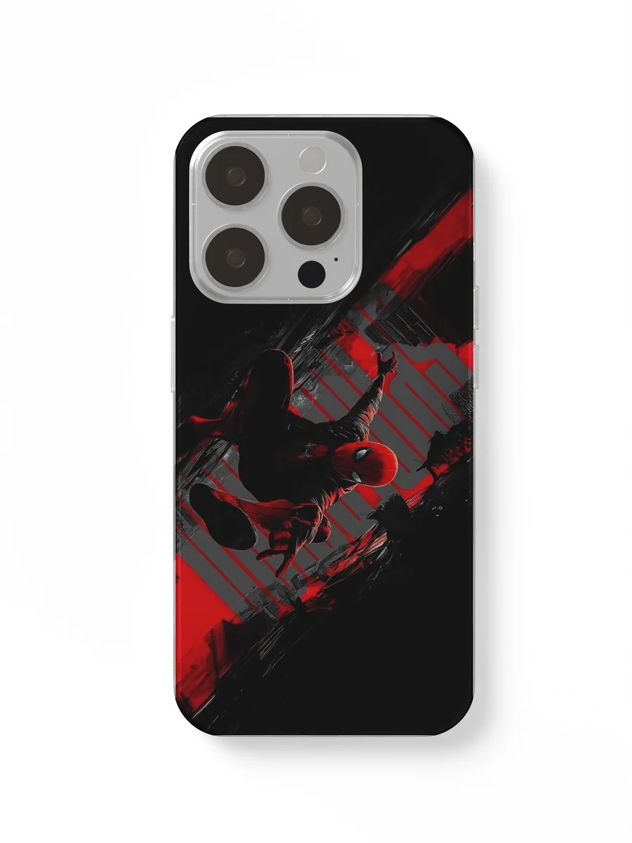 Spider-Man Red Streak phone case