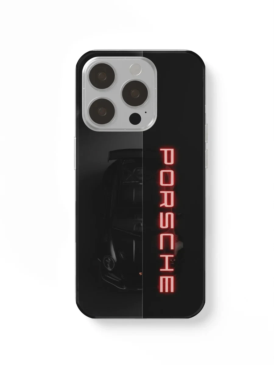 Porsche Neon Red phone case