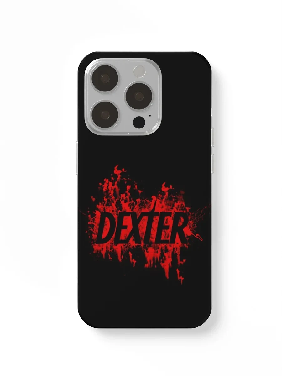 Dexter Blood Splatter Logo phone case