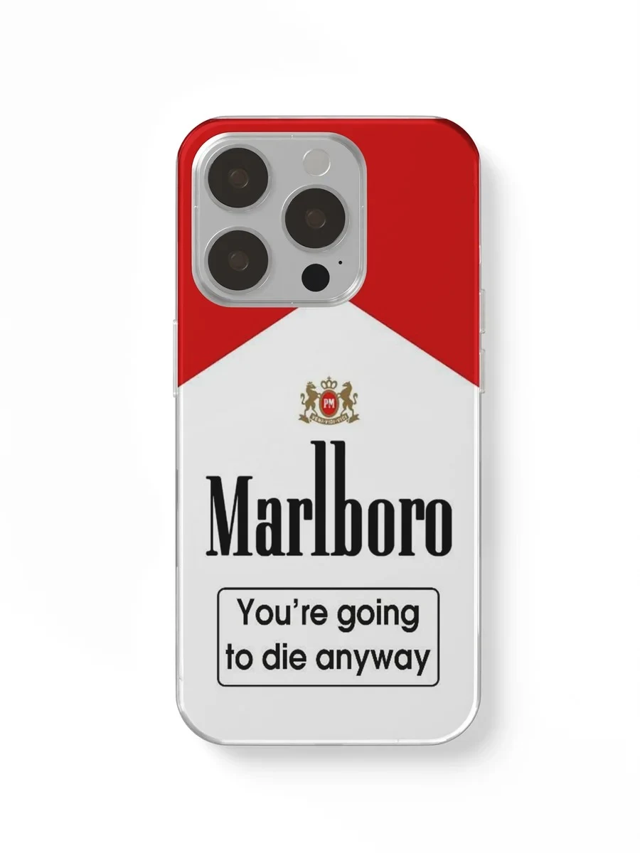 Marlboro Parody Red phone case