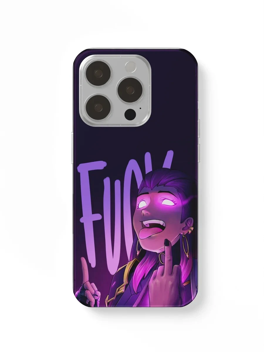 Neon Attitude Purple phone case