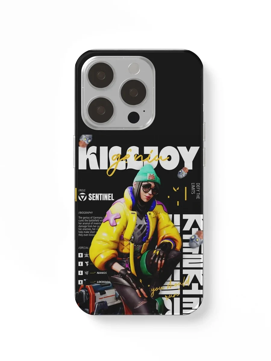 Killjoy Valorant phone case