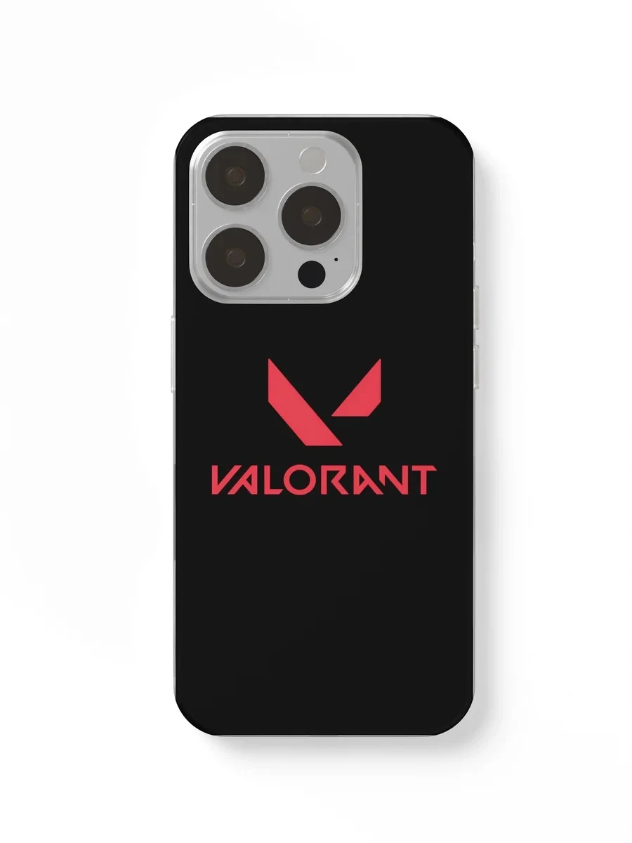 Valorant Logo Black phone case