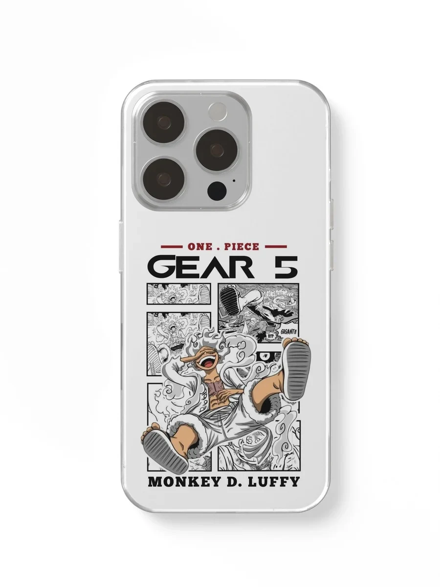 Gear 5 Monkey D Luffy White phone case