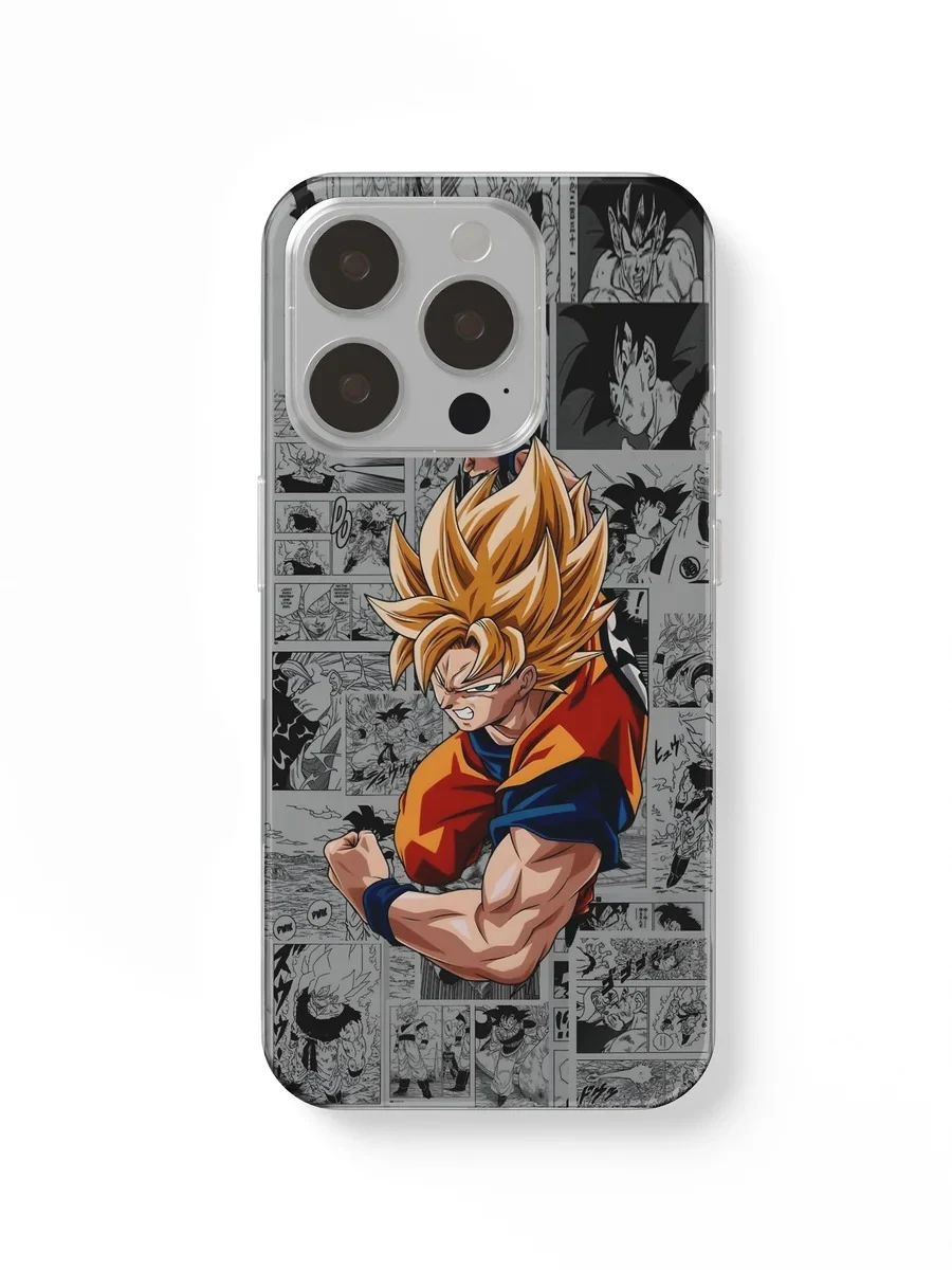 Super Saiyan Goku Manga phone case