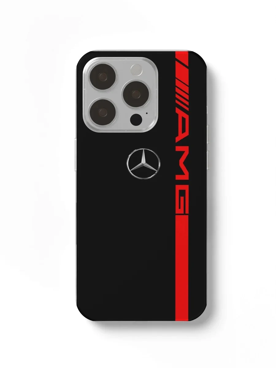 Mercedes AMG Red Stripe phone case