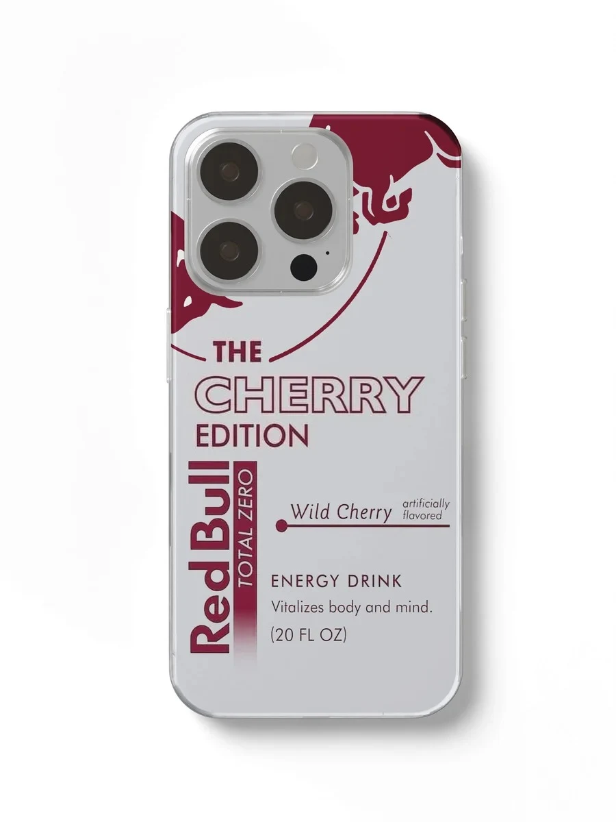Red Bull Cherry Edition phone case
