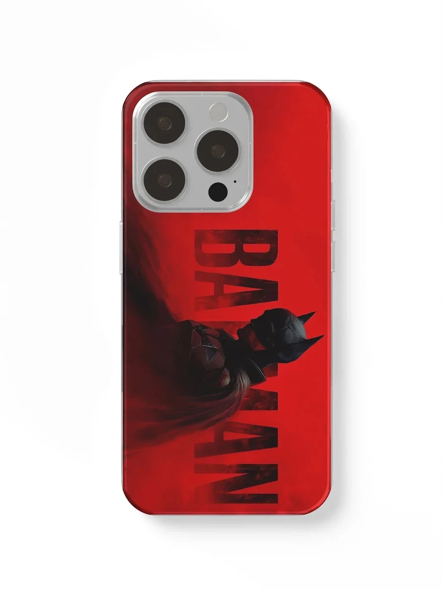 The Batman Red Poster phone case