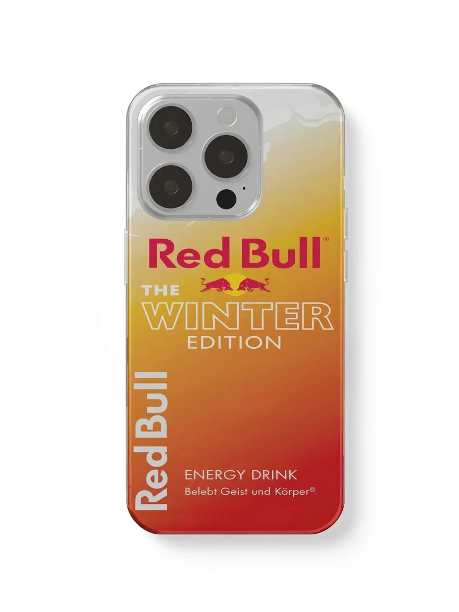 Red Bull Winter Edition Orange phone case