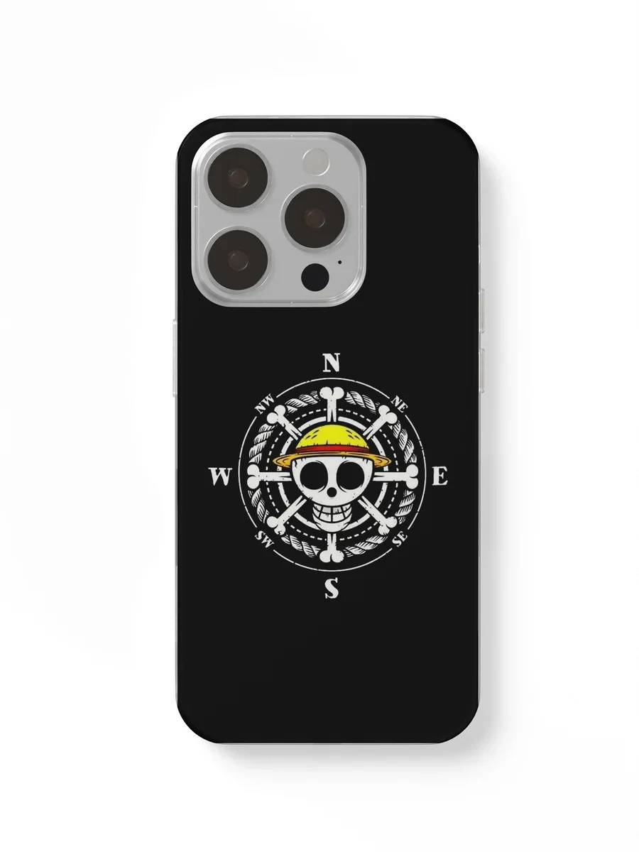 Straw Hat Compass phone case