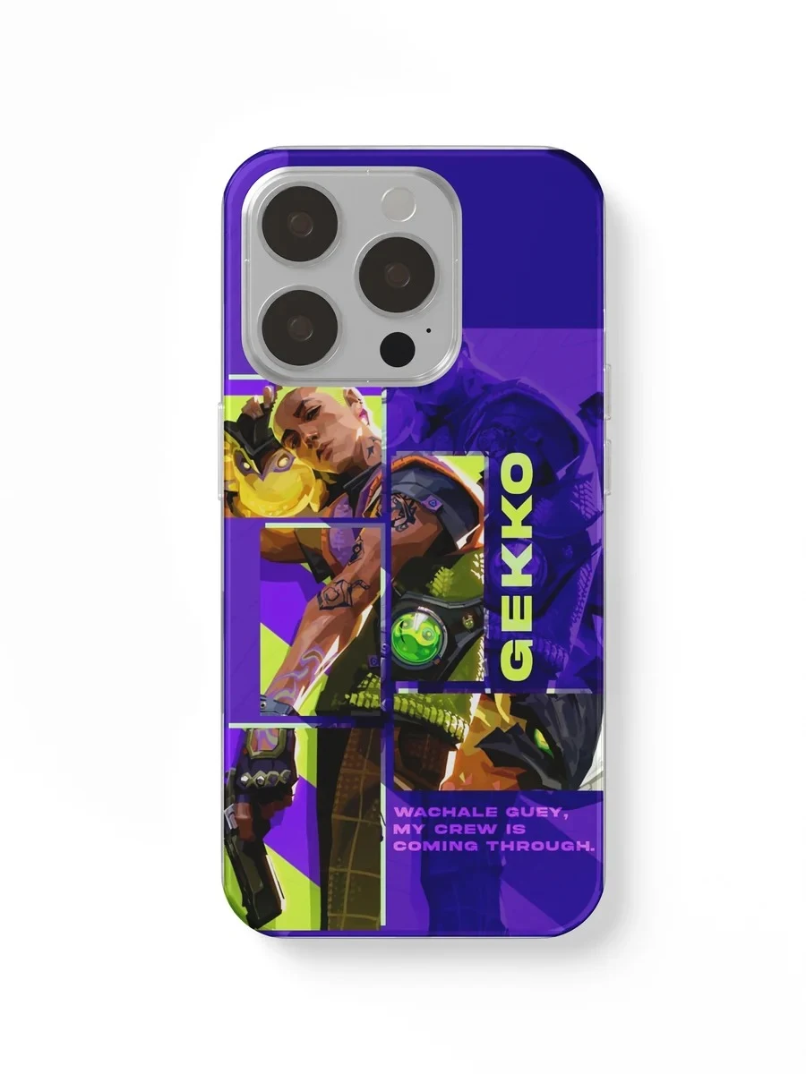Gekko Valorant phone case
