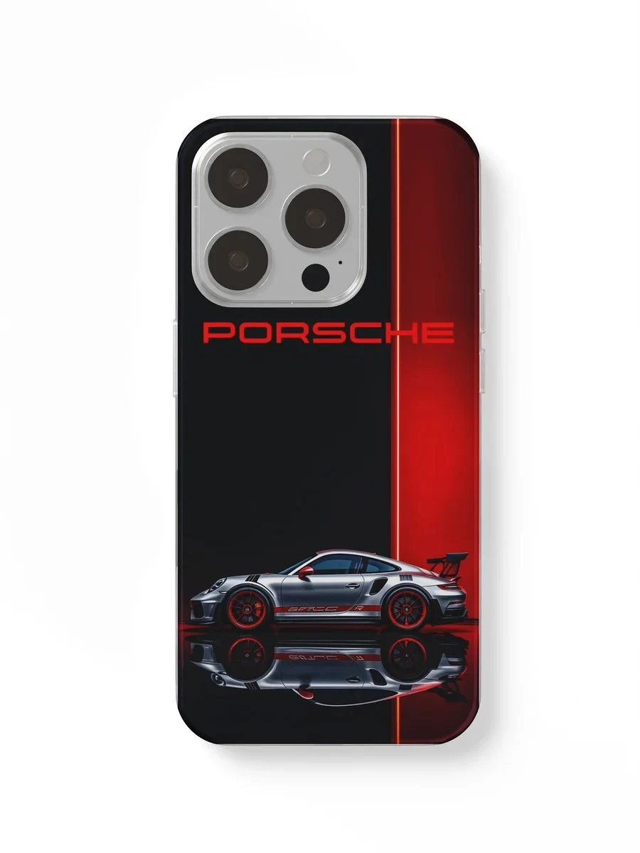 Porsche Red Line phone case