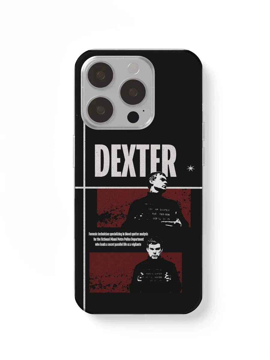 Dexter Poster Black phone case