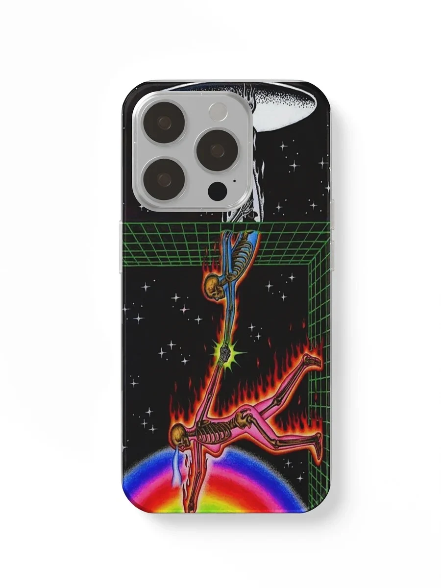 Rainbow Space Walker phone case