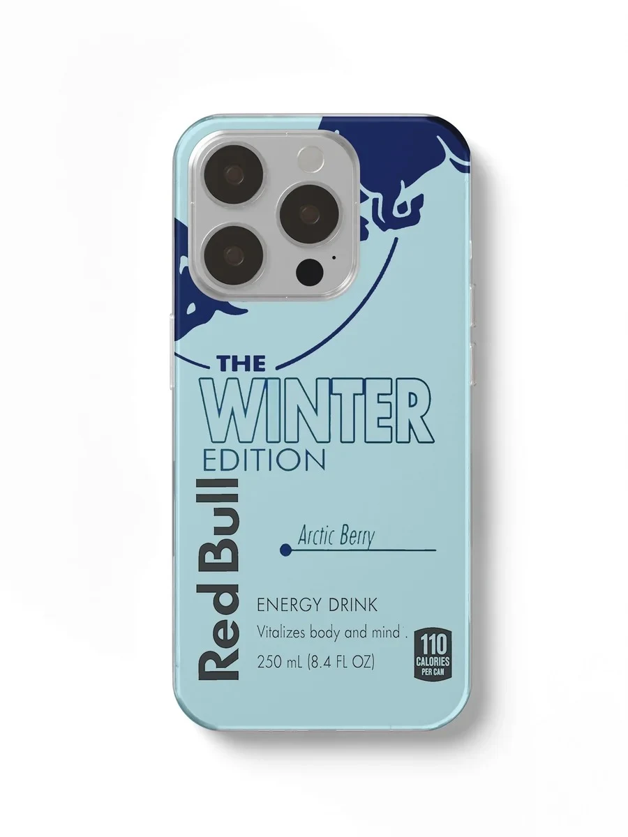 Red Bull Winter Edition Ice phone case