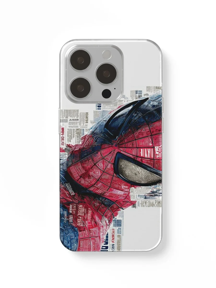 Spider-Man Torn Paper phone case